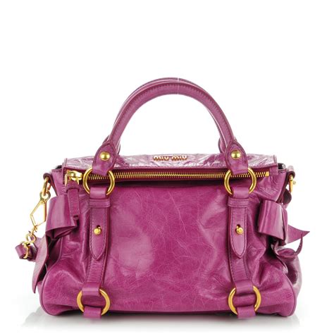 miu miu bow satchel discontinued|Bow Bags & Miu Miu Handbags for Women for sale .